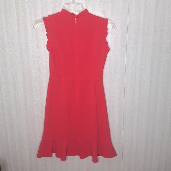 🆕 KARL LAGERFELD Paris Sleeveless Ruffle-Trim Dress size 2 - Picture 7 of 9